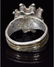 TUDOR PERIOD SILVER RING CROWN SHAPED BEZEL - 3