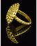 ROMAN GOLD RING WITH GARNET STONE - 3
