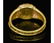 ROMAN GOLD INTAGLIO RING WITH JULIAN II THE APOSTATE - 3