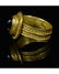 MEROVINGIAN GOLD RING WITH GARNET STONE - 2
