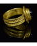 MEROVINGIAN GOLD RING WITH GARNET STONE - 4