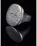 MEDIEVAL SILVER SEAL RING - BOW, ARROWS AND SCRIPT