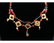 GREEK GOLD AND STONE NECKLACE - 2