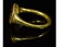 ROMAN GOLD INTAGLIO RING with APOLLO, ROOSTER AND - 2
