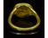 ROMAN GOLD INTAGLIO RING with APOLLO, ROOSTER AND - 3
