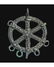 LATE ROMAN BRONZE PENDANT WITH CHI-RHO