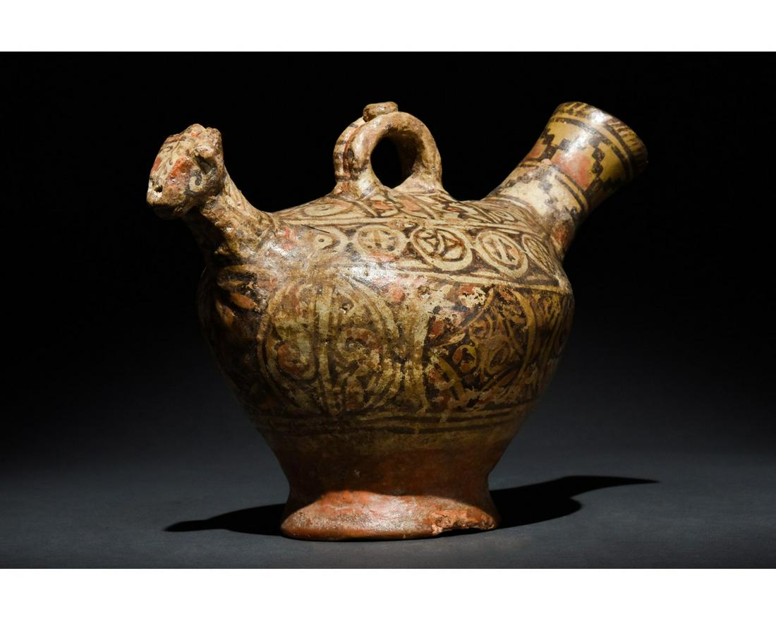 BEAUTIFUL WESTERN ASIATIC DECORATED VESSEL (1 of 11)