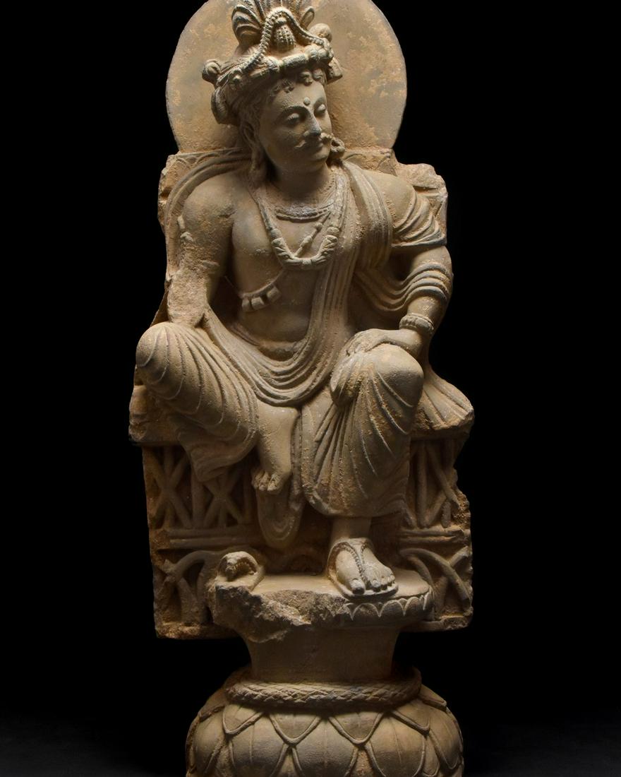 SEATED BODHISATTVA MAITREYA (1 of 6)
