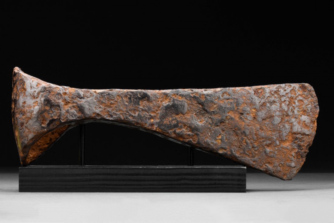 MEDIEVAL VIKING AGE IRON BATTLE AXE HEAD (1 of 3)