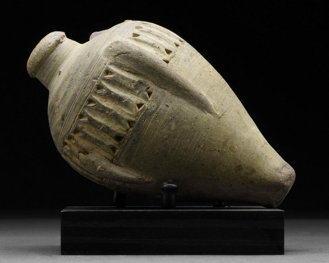 BYZANTINE POTTERY GREEK FIRE GRENADE (1 of 3)