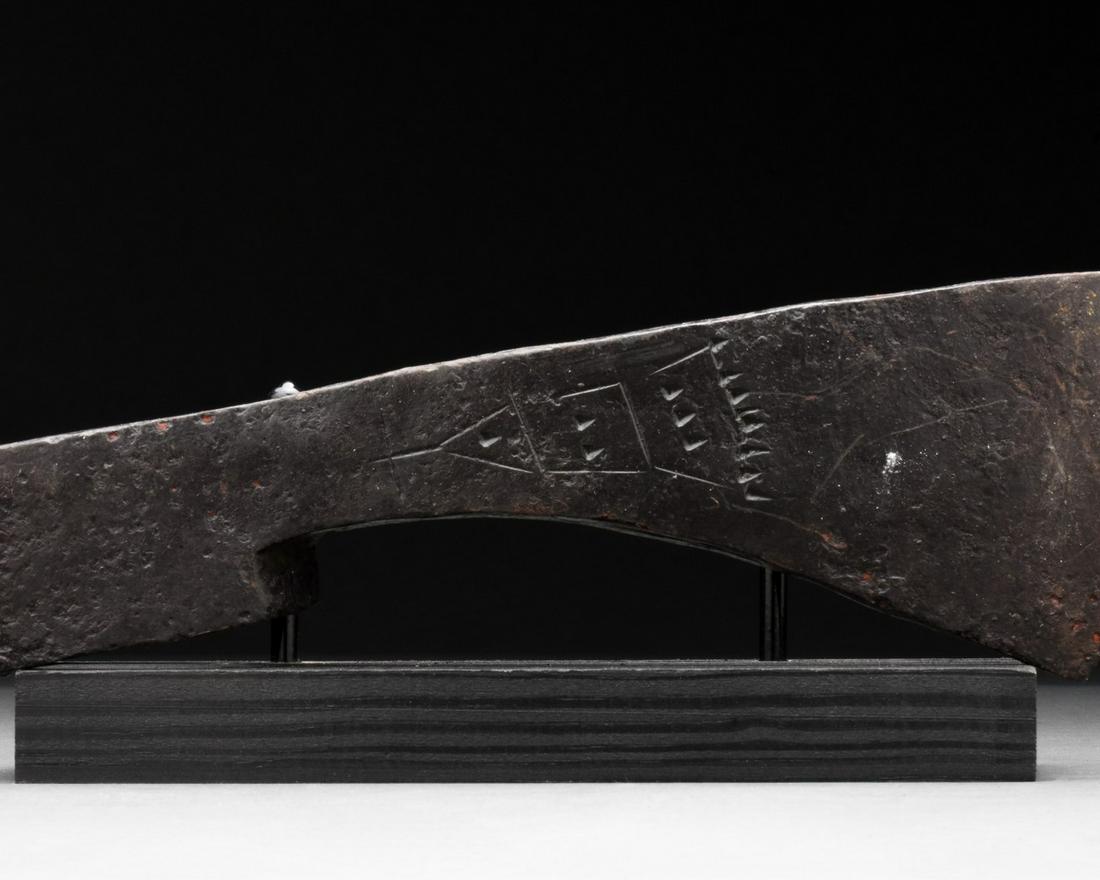 MEDIEVAL IRON AXE HEAD (1 of 4)