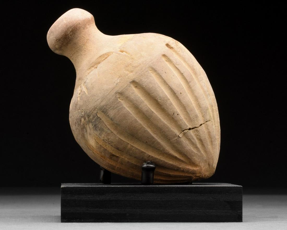 BYZANTINE POTTERY GREEK FIRE GRENADE (1 of 3)