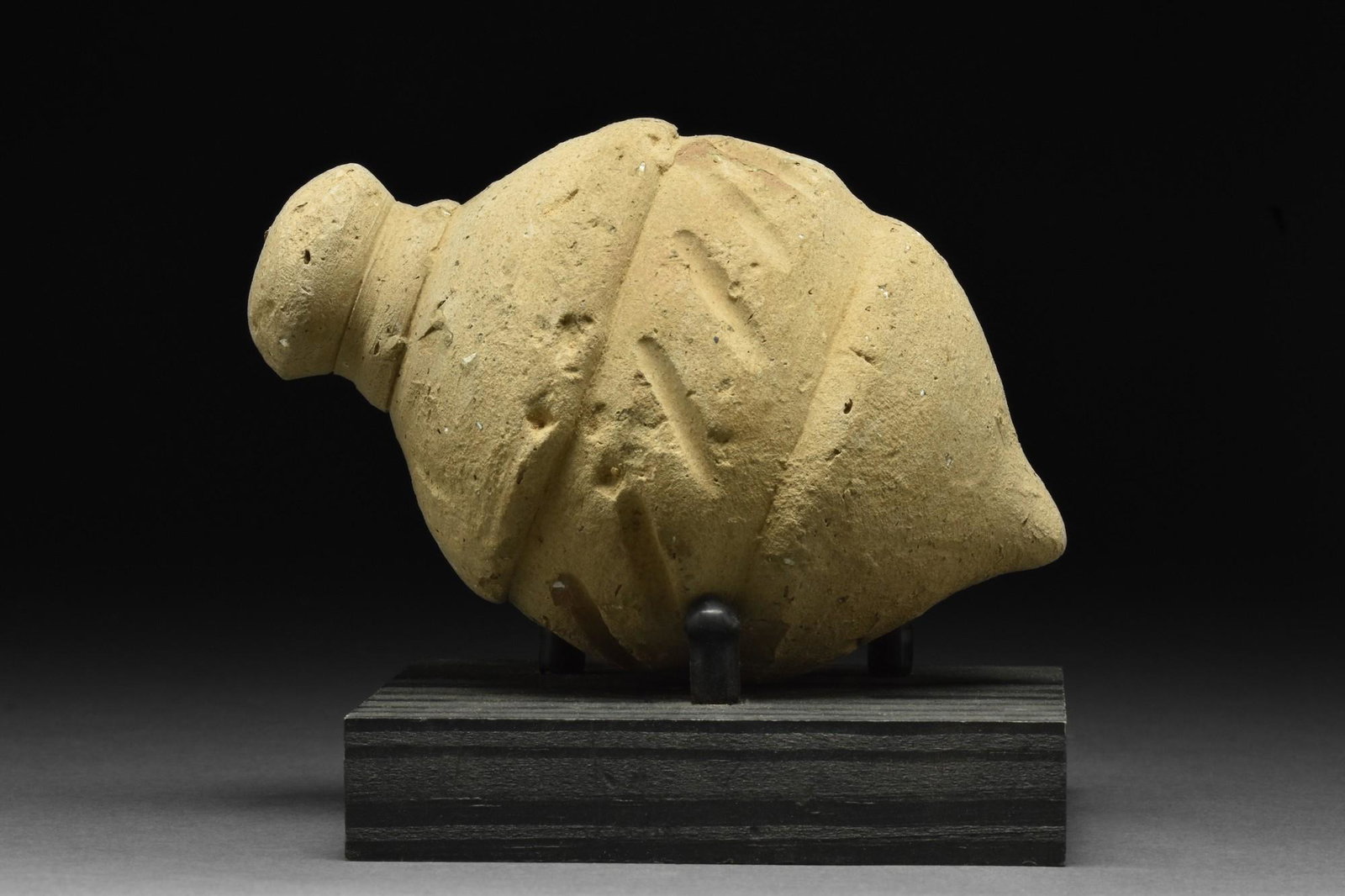 BYZANTINE CERAMIC "GREEK FIRE" HAND GRENADE (1 of 4)