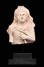 ROMAN MARBLE BUST OF A YOUNG PRIEST (1 of 5)
