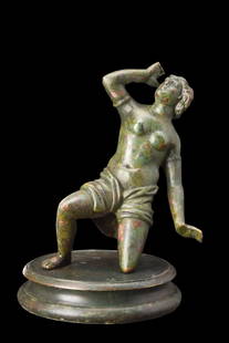 Sculpture, Venus Calipigia - Neoclassical - Bronze - First half