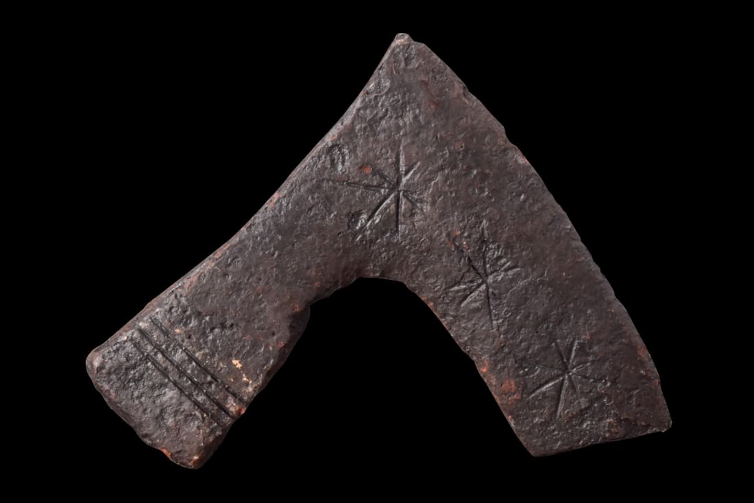 VIKING AGE IRON AXE HEAD (1 of 4)