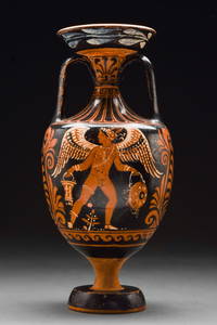 APULIAN RED-FIGURE DECORATED AMPHORA