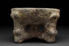 RARE EARLY BRONZE AGE TRANS-JORDAN BASALT VESSEL