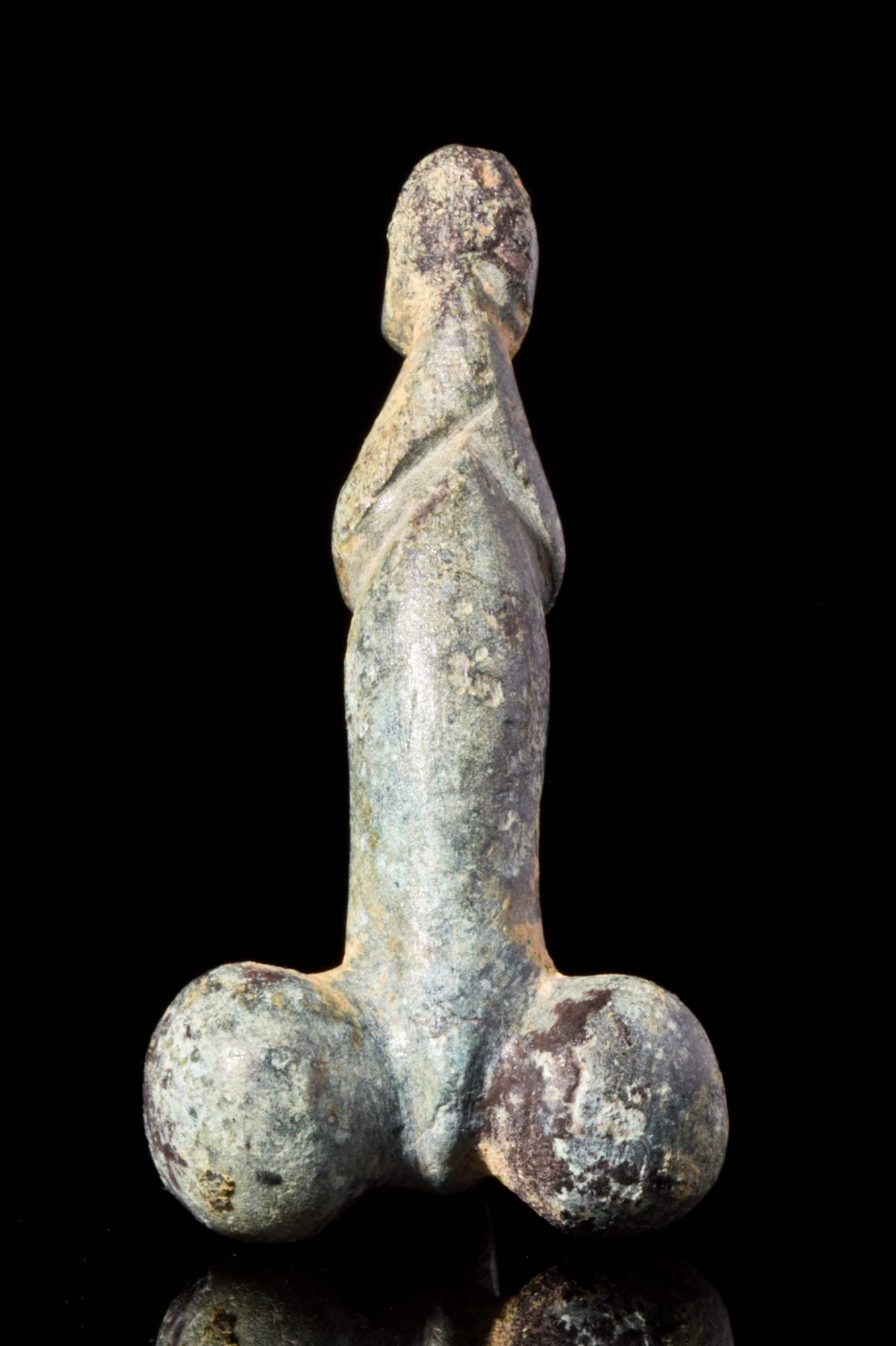 ROMAN BRONZE PHALLUS AMULET (1 of 4)