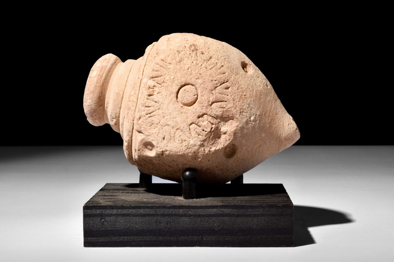 BYZANTINE POTTERY "GREEK FIRE" GRENADE (1 of 4)