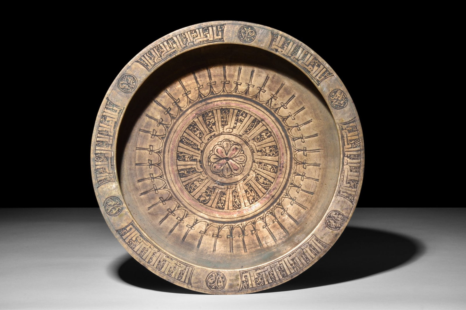 SELJUK DISH WITH KUFIC CALLIGRAPHY (1 of 5)