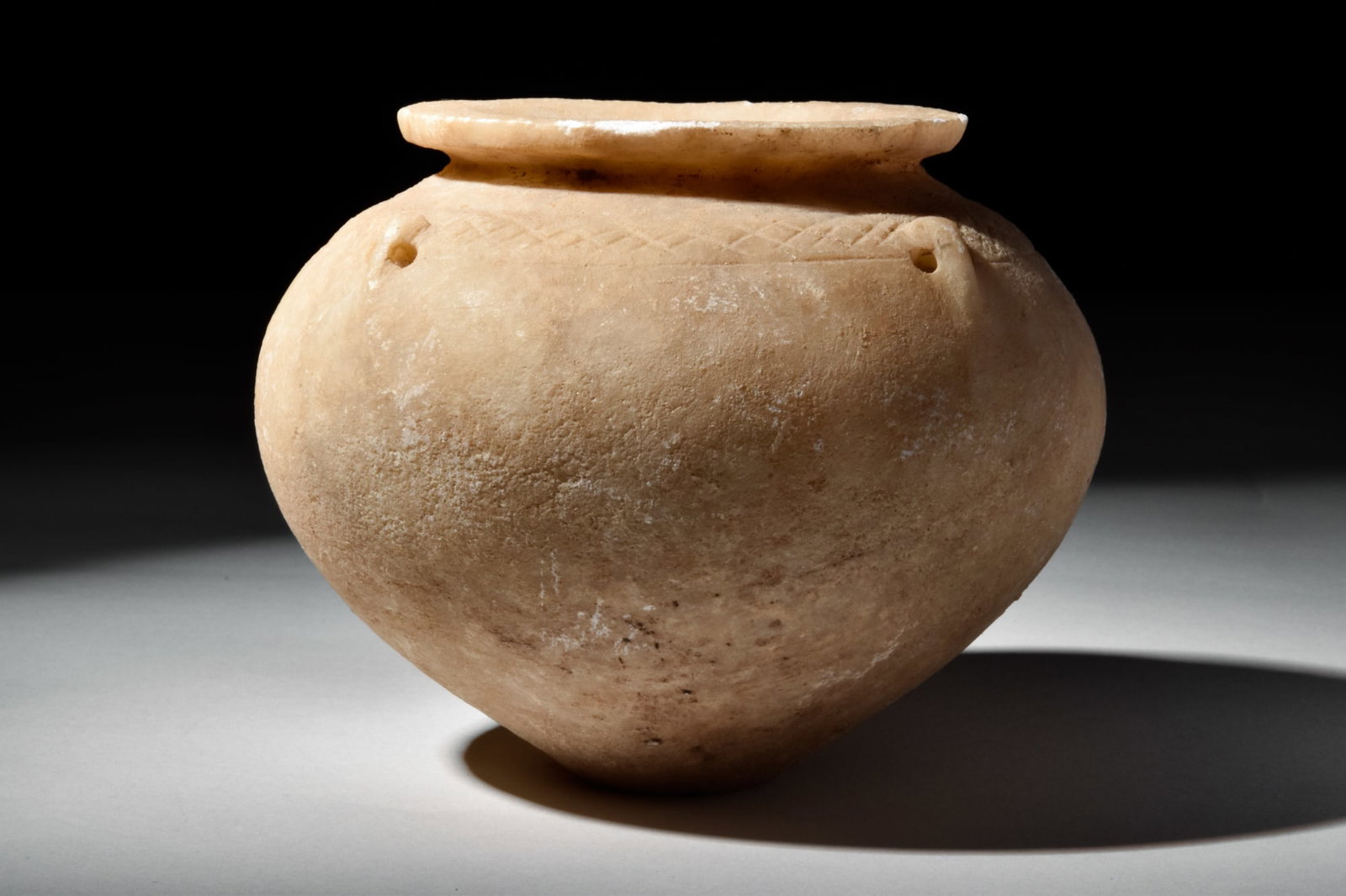 CYCLADIC ALABASTER BOWL (1 of 4)