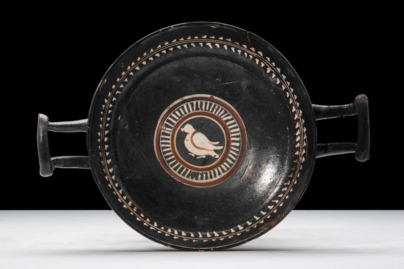 GREEK BLACK-GLAZE KYLIX (1 of 3)