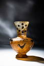 ISLAMIC ENAMELLED GLASS MOSQUE LAMP