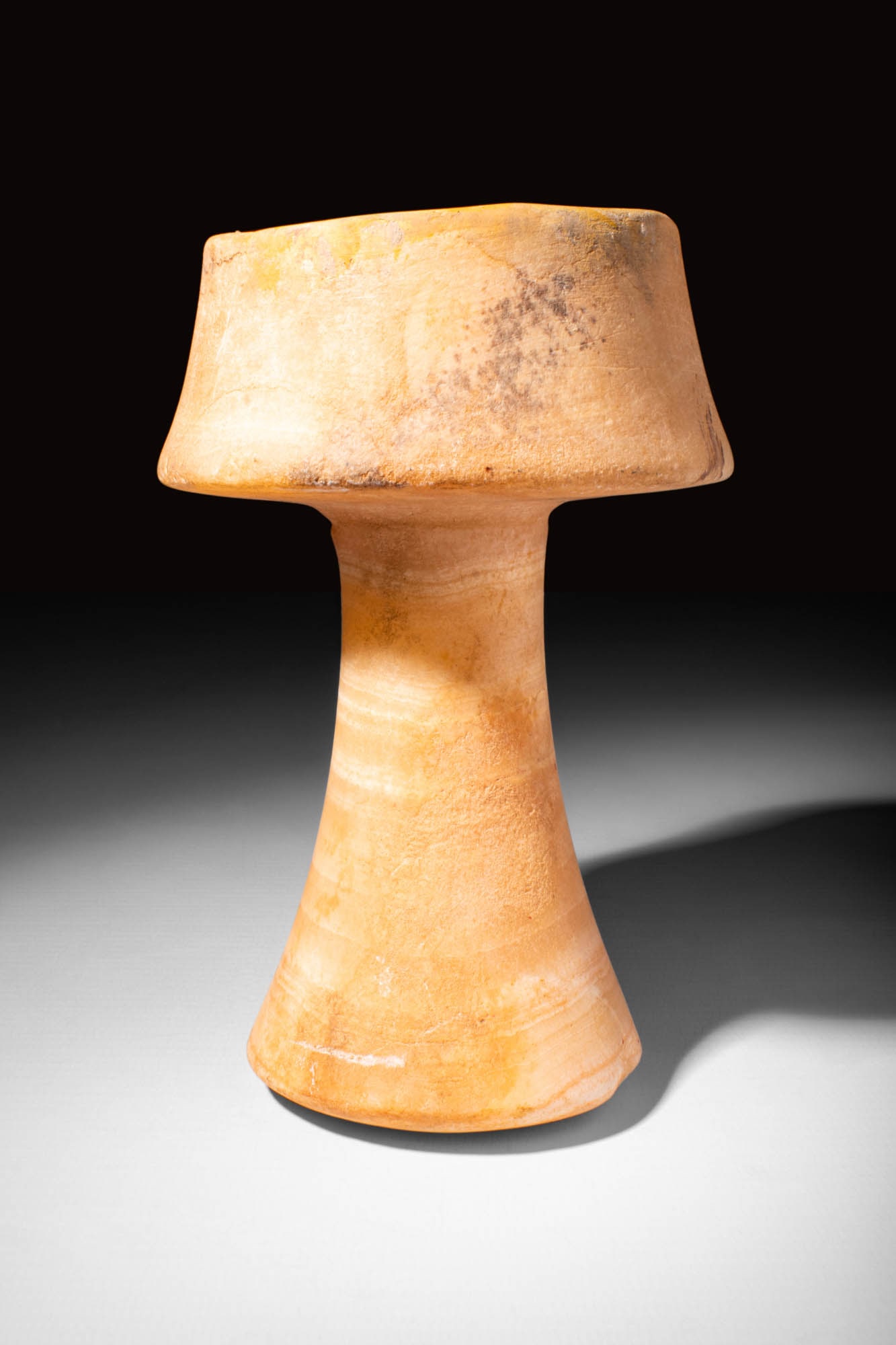 RARE BACTRIAN ALABASTER CHALICE (1 of 4)
