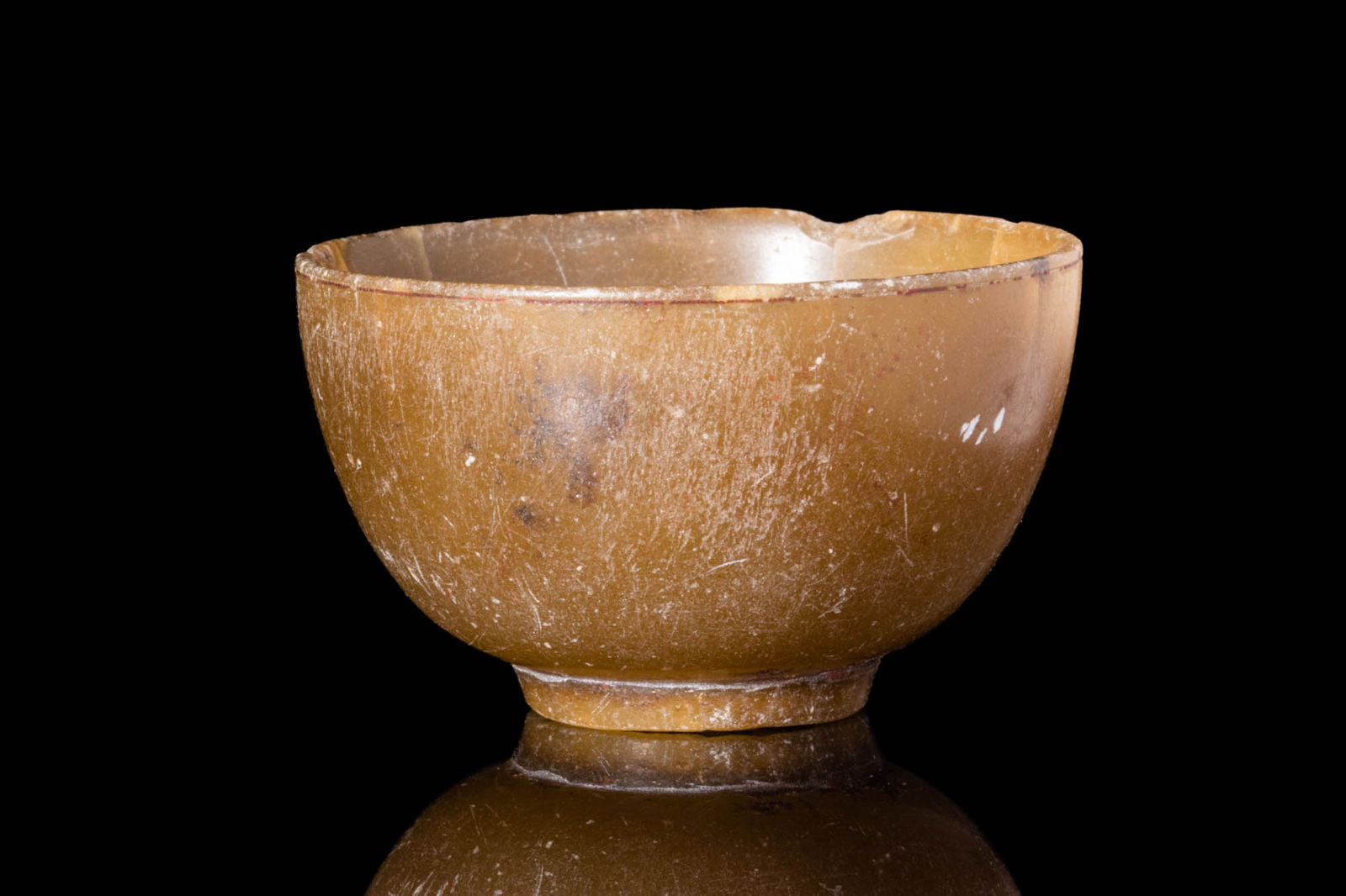 EGYPTIAN NEW KINGDOM STONE BOWL (1 of 3)