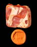 GRAECO-PERSIAN BURNT CARNELIAN STAMP SEAL - ORIGINAL LAMBERT REPORT