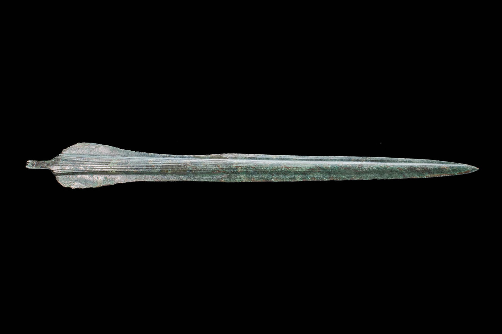 ARCHAIC GREEK BRONZE HOPLITE DAGGER (1 of 3)