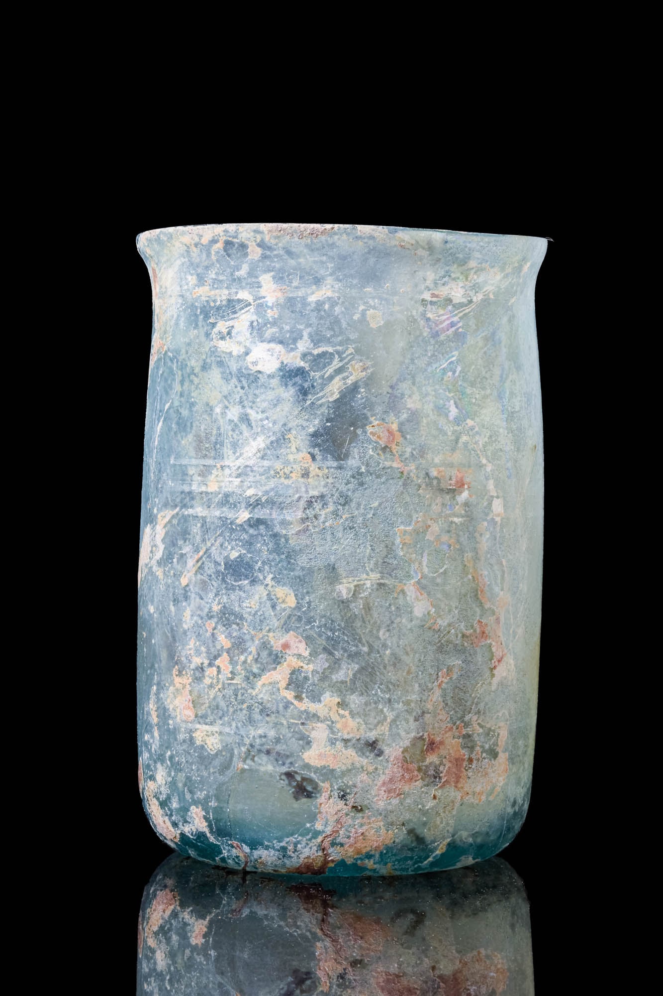 ROMAN BLUE GLASS BEAKER (1 of 3)