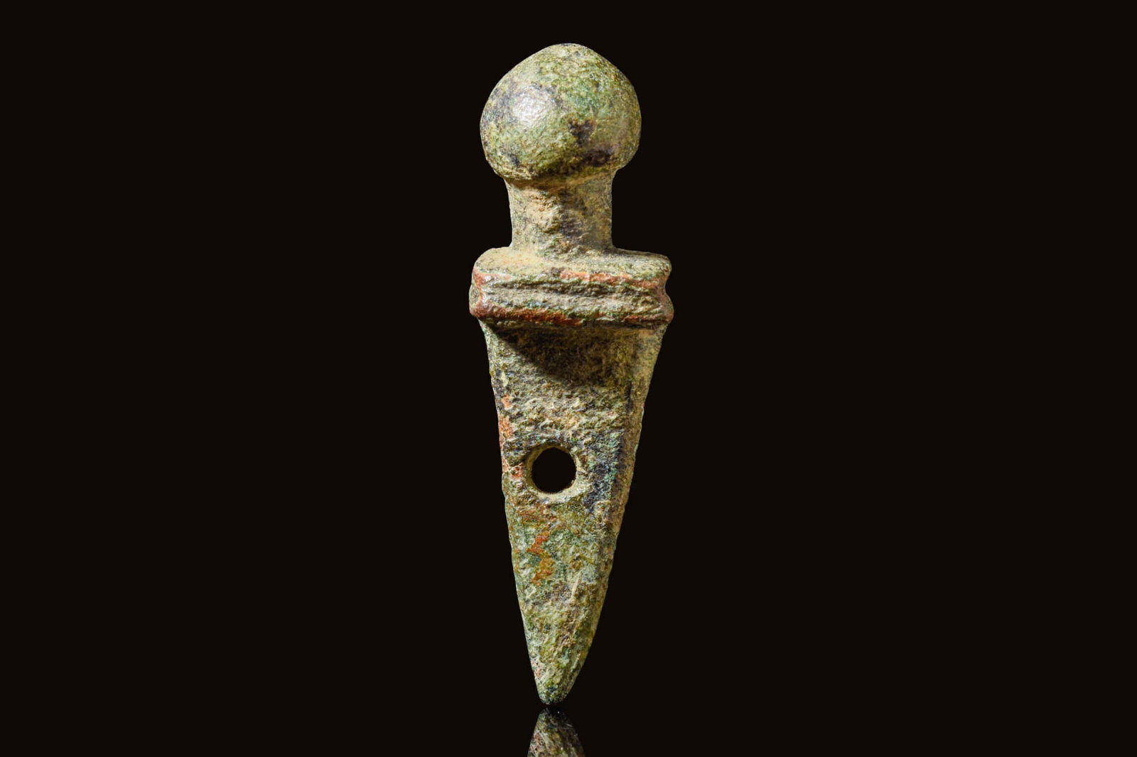ROMAN BRONZE AMULET GLADIUS SHAPE (1 of 3)