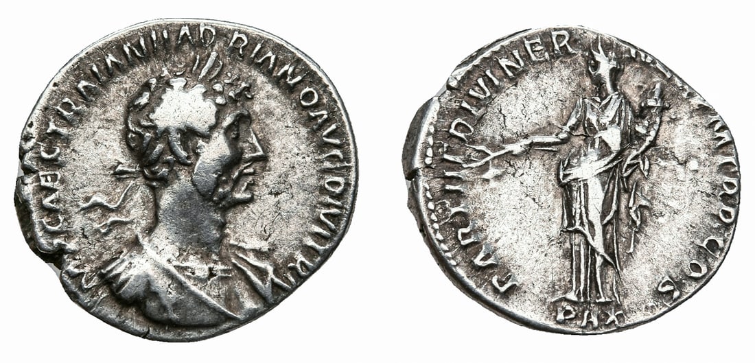 HADRIAN (117-138 AD). ROME. AR DENARIUS (1 of 1)