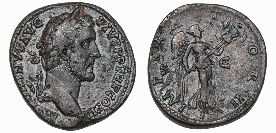 ANTONINUS PIUS (AD 138-161). ROME. AE SESTERTIUS (1 of 1)