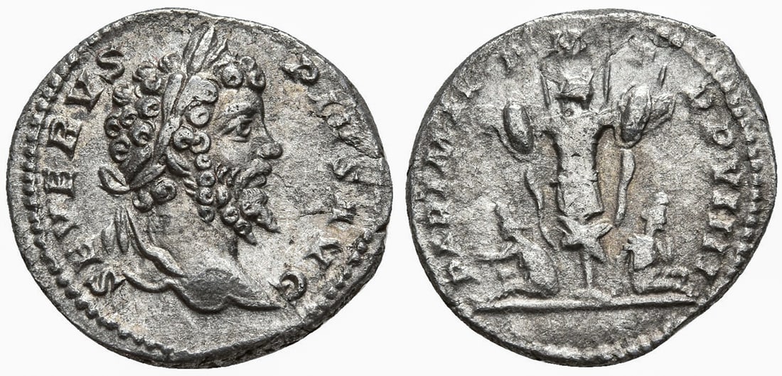 SEPTIMIUS SEVERUS (AD 193-211). ROME. AR DENARIUS. (1 of 1)