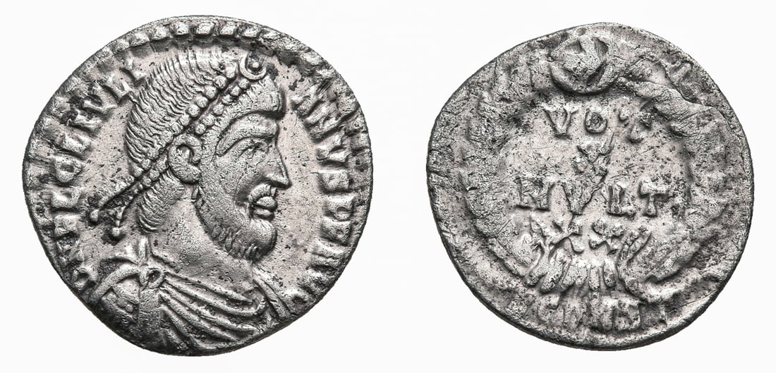 JULIAN II (AD 360-363). DECENNALIA ISSUE. ARELATE (ARLES) MINT. AR SILIQUA (1 of 1)