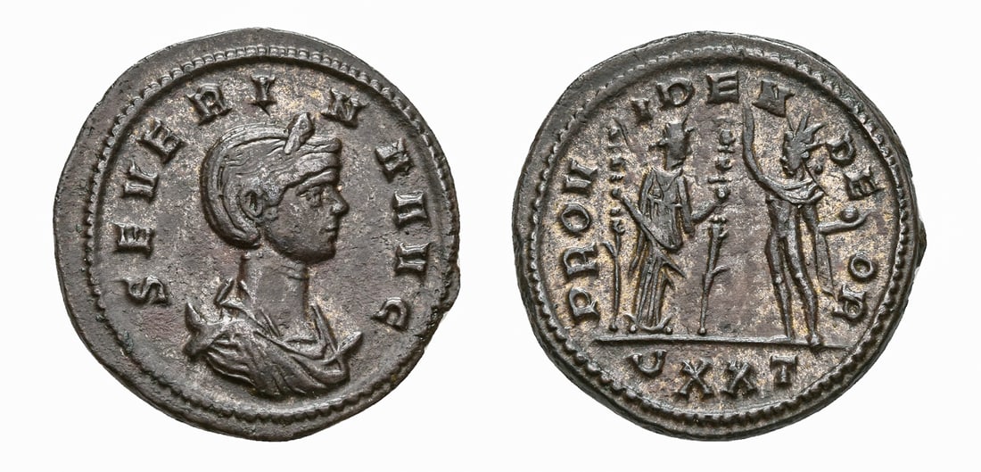SEVERINA (WIFE OF AURELIAN) (270-275 AD). TICINUM. ANTONINIANUS (1 of 1)