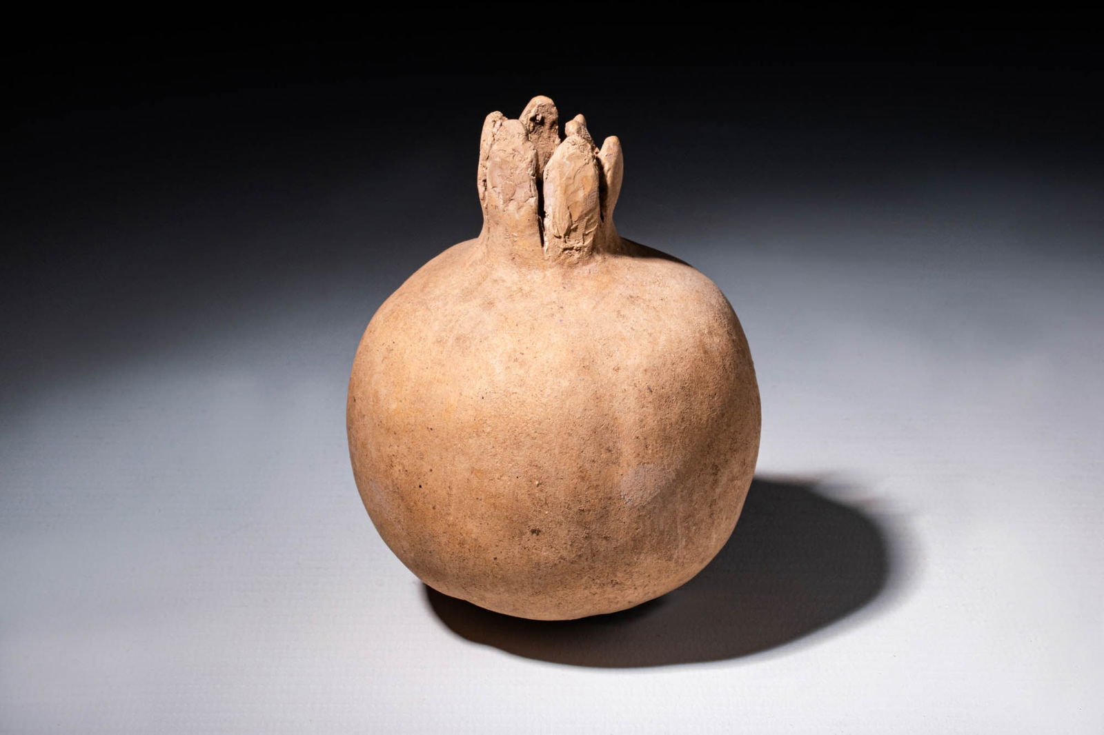 GREEK TERRACOTTA MODEL OF POMEGRANATE (1 of 5)