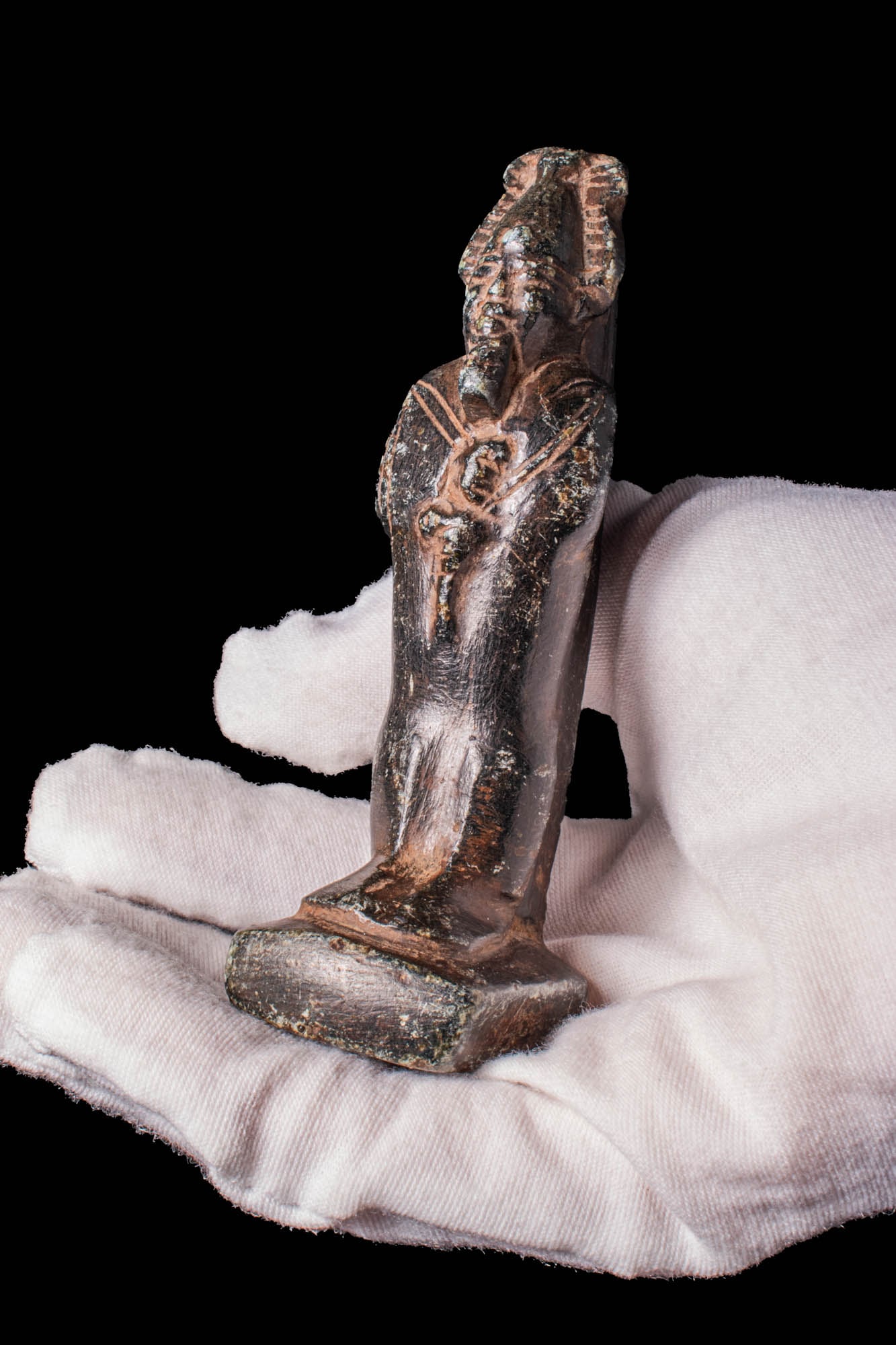 EGYPTIAN BRONZE STATUE OF OSIRIS (1 of 5)