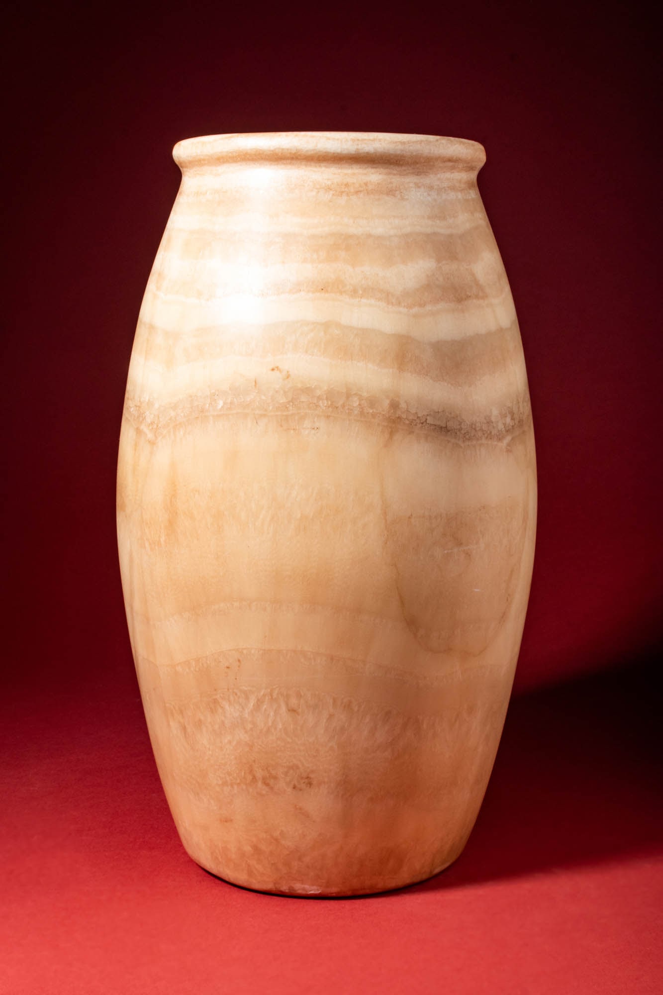 HUGE EGYPTIAN ALABASTER JAR (1 of 5)