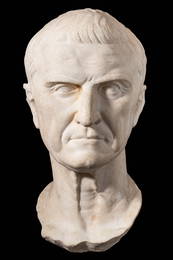 RARE ROMAN MARBLE PORTRAIT HEAD OF MARCUS CRASSUS