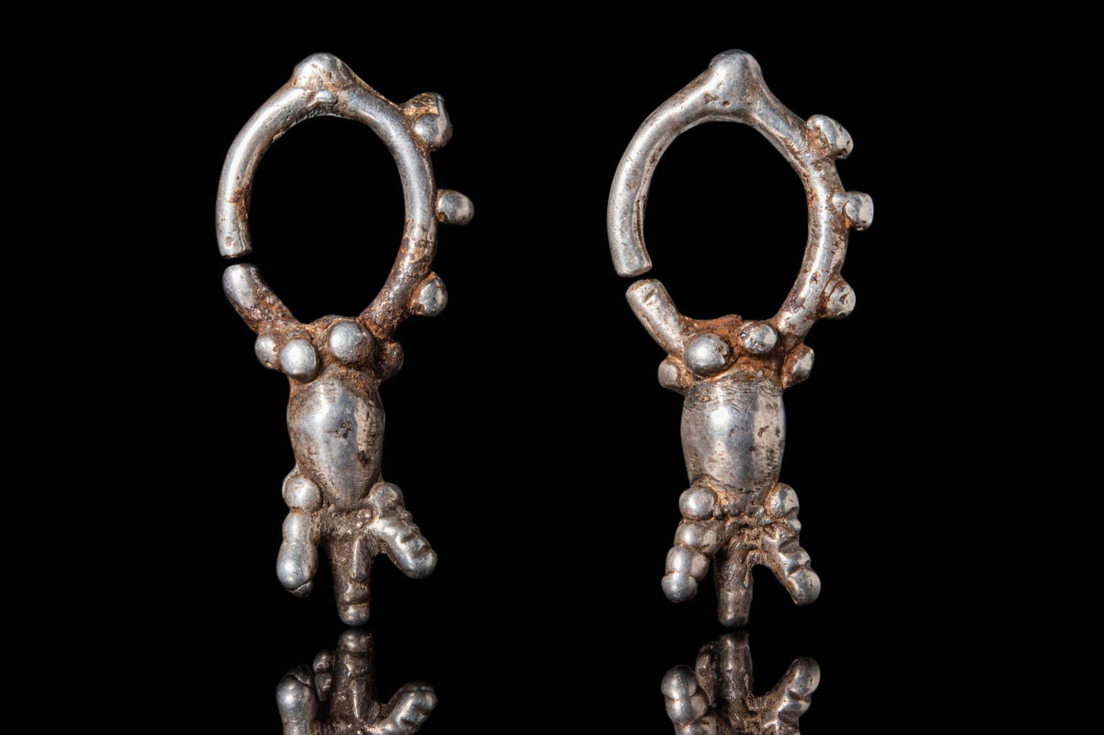 ELAMITE SILVER EARRINGS (1 of 5)