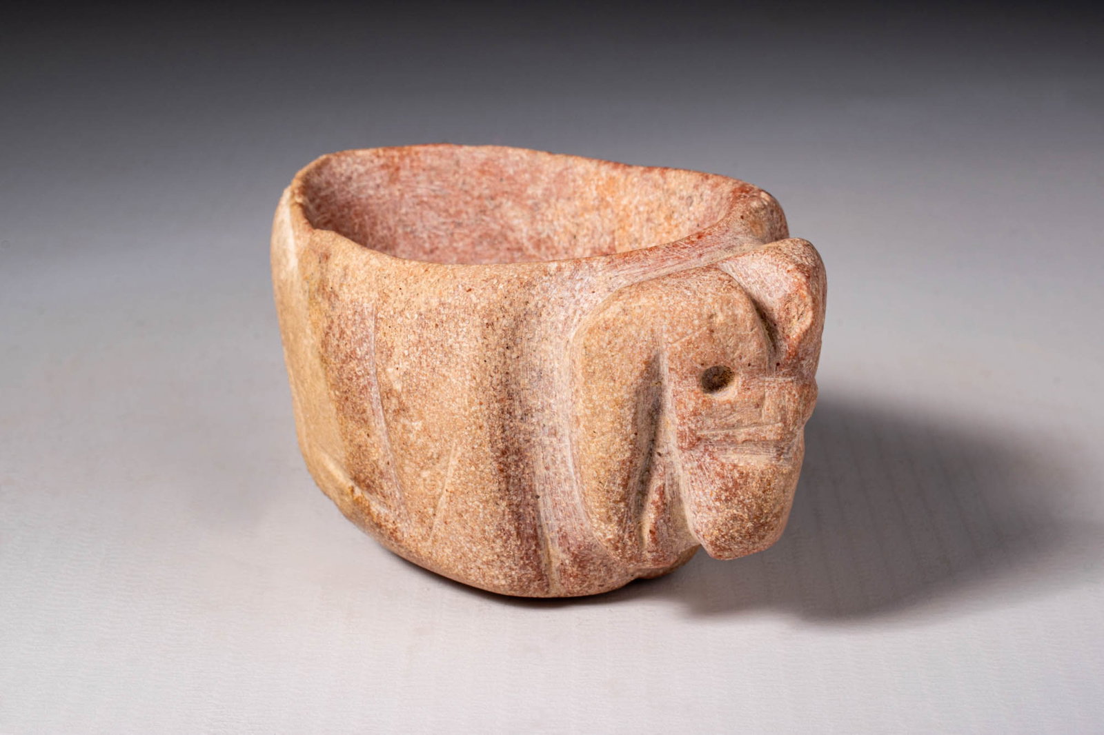 SUMERIAN STONE RAM-SHAPED VESSEL (1 of 6)