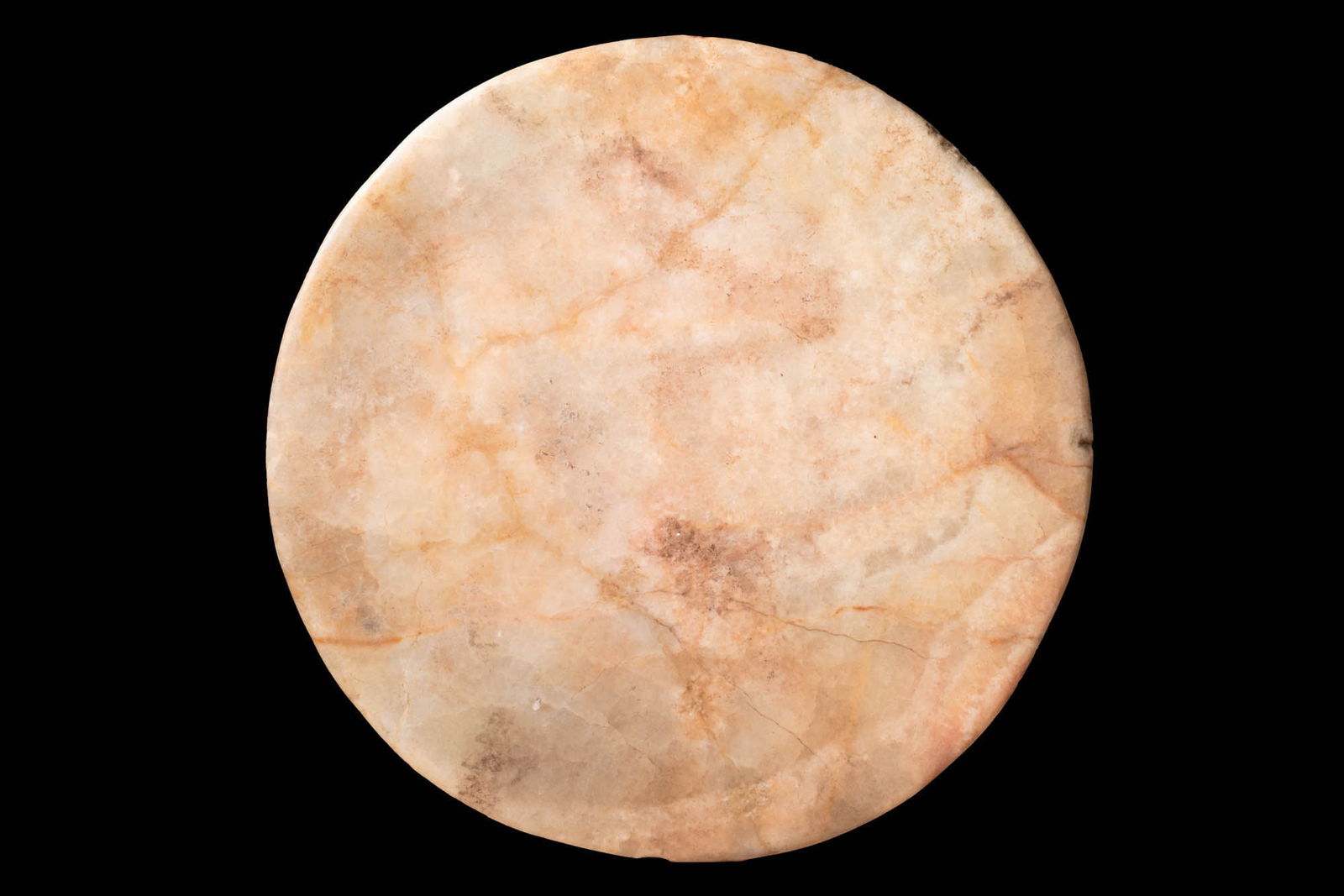 EGYPTIAN ALABASTER OFFERING PLATE (1 of 3)