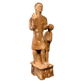 We are excited to announce our June auction, Fine Ancient Art Shipwrecked Phoenician Treasures. It will be taking place on the 7th of June 2025, at 15:00 GMT. This sale features a significant group of terracotta votive statuettes. Each piece in this collection has been both published and exhibited, underscoring its significance and enhancing its provenance. To complement your acquisition, a copy of the beautifully illustrated and scholarly publication in which the item is featured will accompany every order. For condition reports or any inquiries, please contact us at enquiries@apolloauctions.com. Payments can be made in USD, GBP, or EUR. All items will be shipped from Spain and, in accordance with cultural heritage regulations, require an official export license. We will manage this process for you; however, please note that the license and the shipping process may take up to six weeks.
