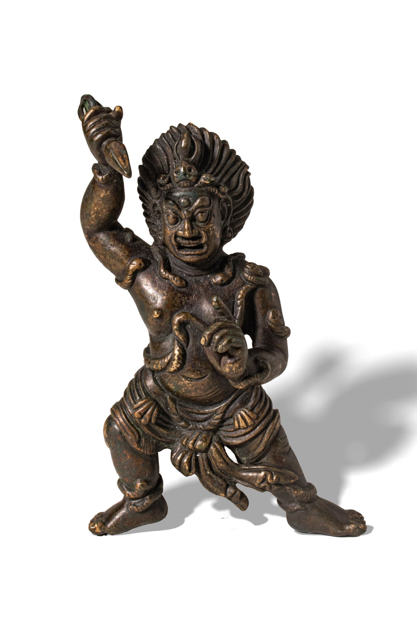 TIBETAN BRONZE VAJRAPANI, DALI KINGDOM STYLE (1 of 3)