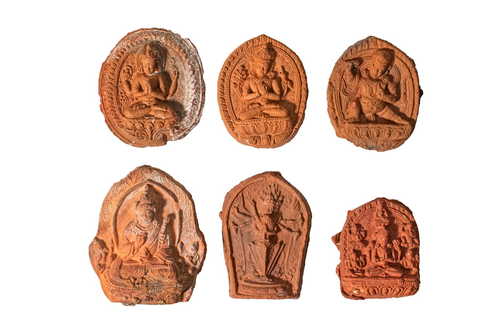 GROUP OF TIBETAN TSHA TSHA (1 of 4)