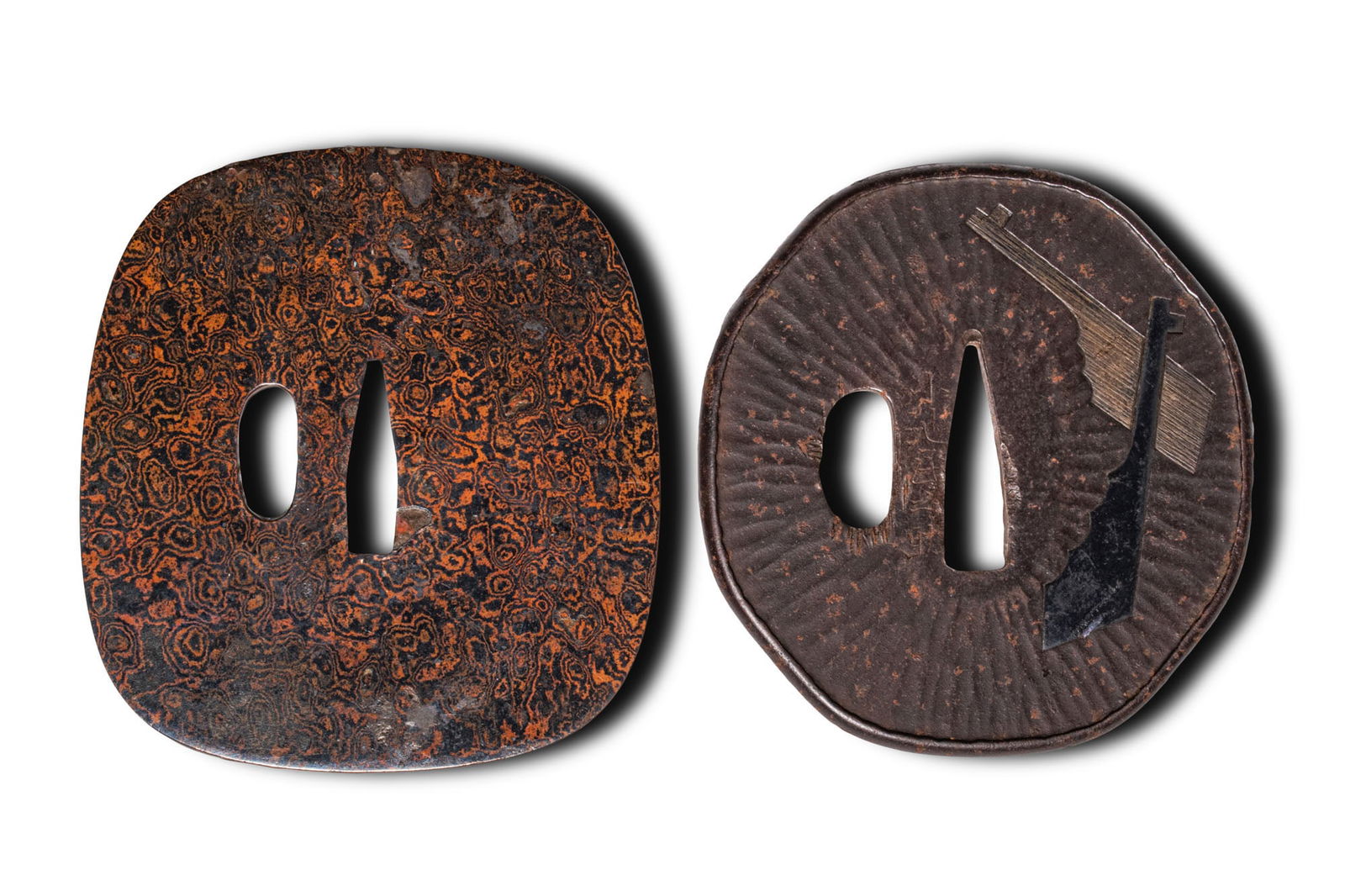 SET OF TWO JAPANESE TSUBA (1 of 3)